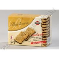 Barbara gluténmentes és tejmentes mézes keksz, ét 180 g   (OÉTI:461/2005)