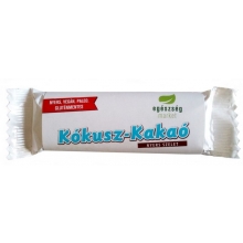 Egészségmarket kókusz-kakaó nyers szelet