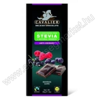 Cavalier étcsokoládé szárított bogyós gyümölcsökkel 85g