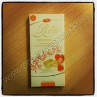 Dia Rose Diabetikus Fehér csokoládé táblás-Eperkrémmel töltve 100 g