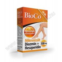 BioCo Mikronizált Diozmin + Heszperidin 500 Mg, 60 db
