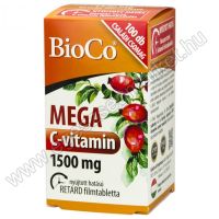 BioCo Mega C-vitamin 1500 Mg Filmtabletta, 100 db