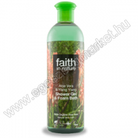 Faith in Nature Bio aloe vera és ylang ylang tusfürdő 400 ml
