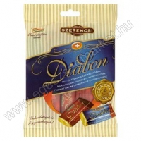 Szerencsi Diabon minicsoki mix, tasakos tej- és étcsoki fruktózzal 80 g