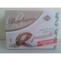 Barbara gluténmentes és tejmentes kókuszkrémmel töltött mézes puszedli 150 g  (OÉTI:K/135/2015)