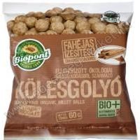 Biopont bio kölesgolyó fahéjas 60 g  (OÉTI:13190/2013)