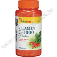 Vitaking C-1000 mg csipkebogyóval (100) tabletta