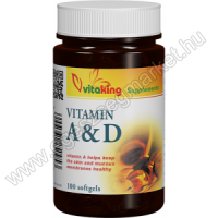Vitaking A&D (60) Gélkapszula