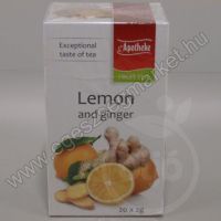 Apotheke gyömbéres citrom tea 20x2g, 40 g