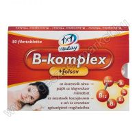 1x1 vitaday b-komplex+folsav tabletta 30db
