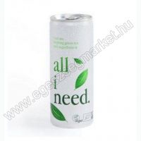 All I need bio vegán zöldtea szupergyümölcsökkel, 250 ml