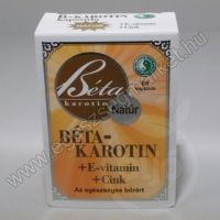 Dr.Chen béta-karotin+e-vitamin+cink kapszula, 60 db