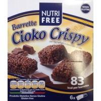 Nutri Free Barette Cioko Crispy Csokis Rizsszelet 120 g - Gluténmentes