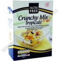 Nutri Free  trópusi Crunchy Mix müzli 375g - gluténmentes