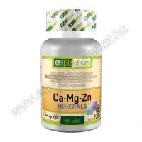 Herbioticum Ca-Mg-Zn Minerals tabletta 60db